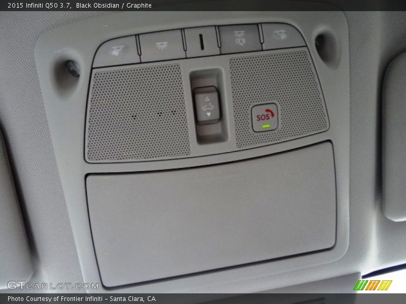Black Obsidian / Graphite 2015 Infiniti Q50 3.7
