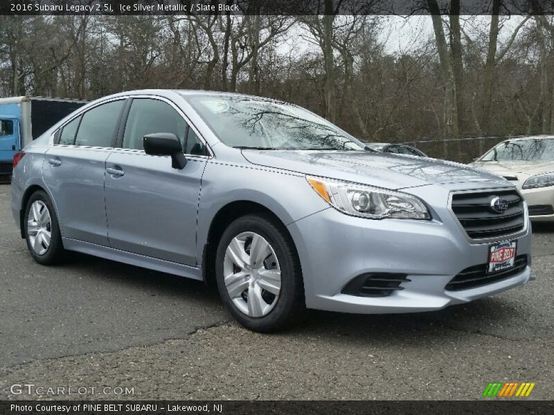 Ice Silver Metallic / Slate Black 2016 Subaru Legacy 2.5i