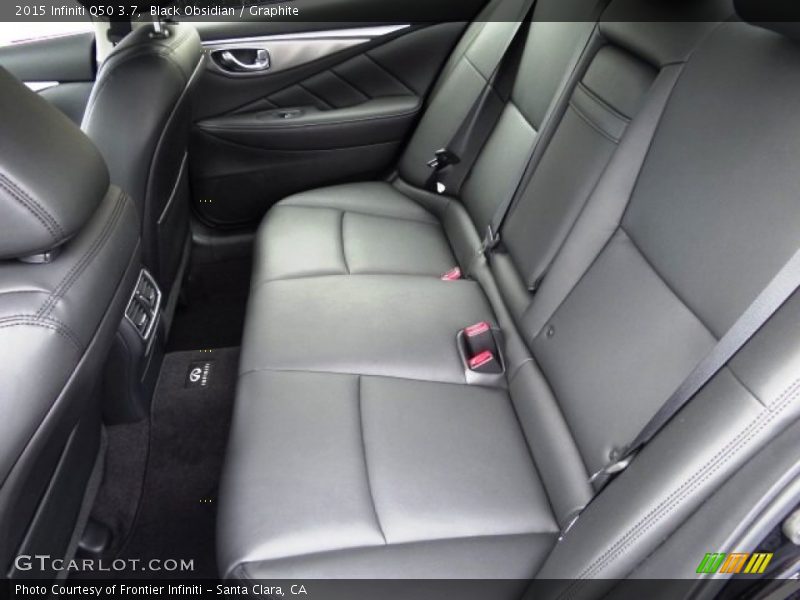 Black Obsidian / Graphite 2015 Infiniti Q50 3.7