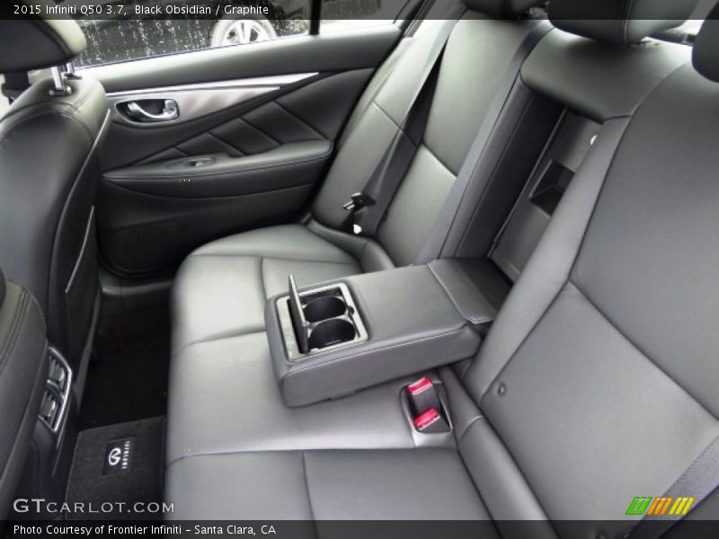 Black Obsidian / Graphite 2015 Infiniti Q50 3.7