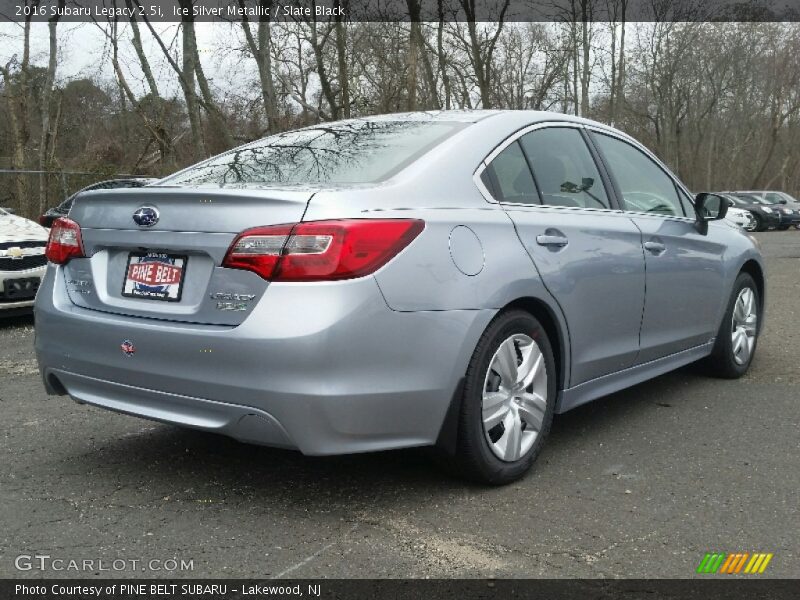 Ice Silver Metallic / Slate Black 2016 Subaru Legacy 2.5i