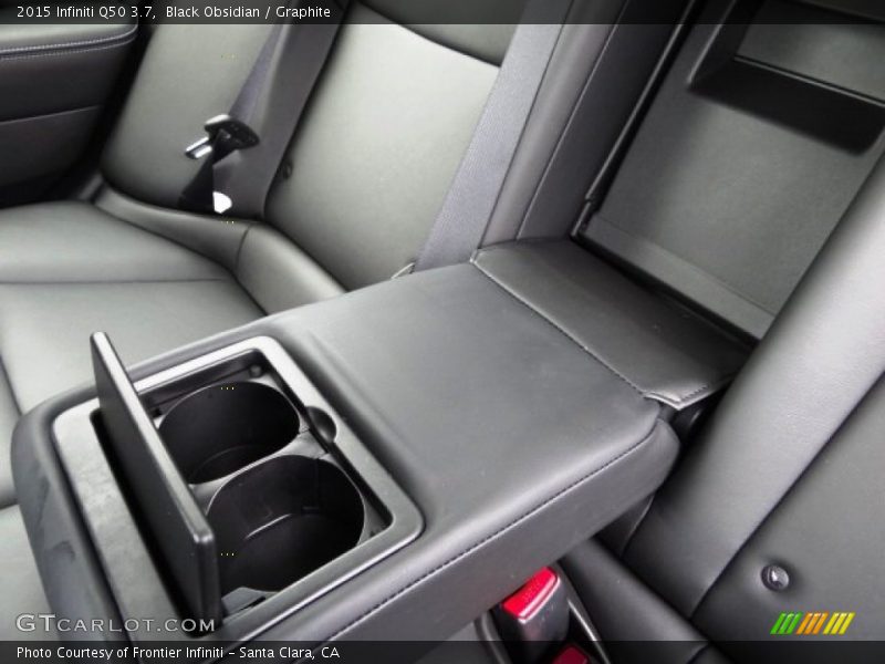 Black Obsidian / Graphite 2015 Infiniti Q50 3.7