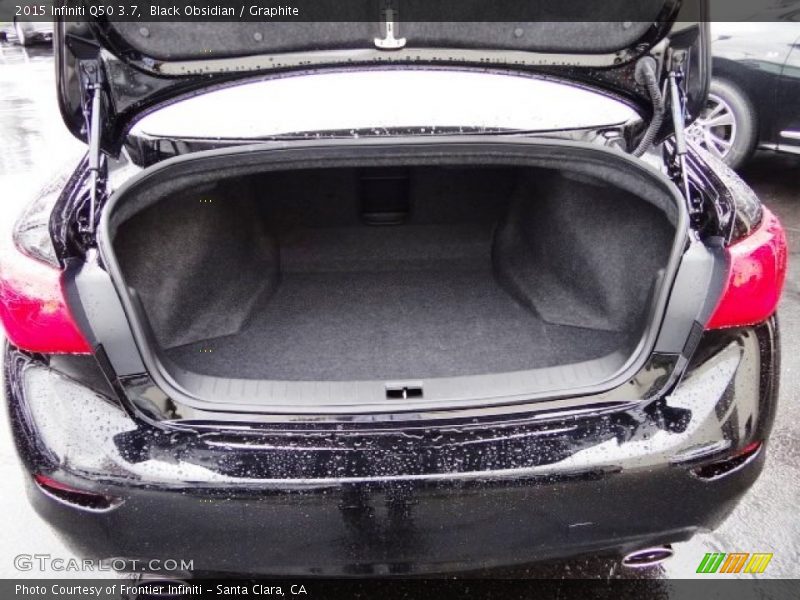 Black Obsidian / Graphite 2015 Infiniti Q50 3.7