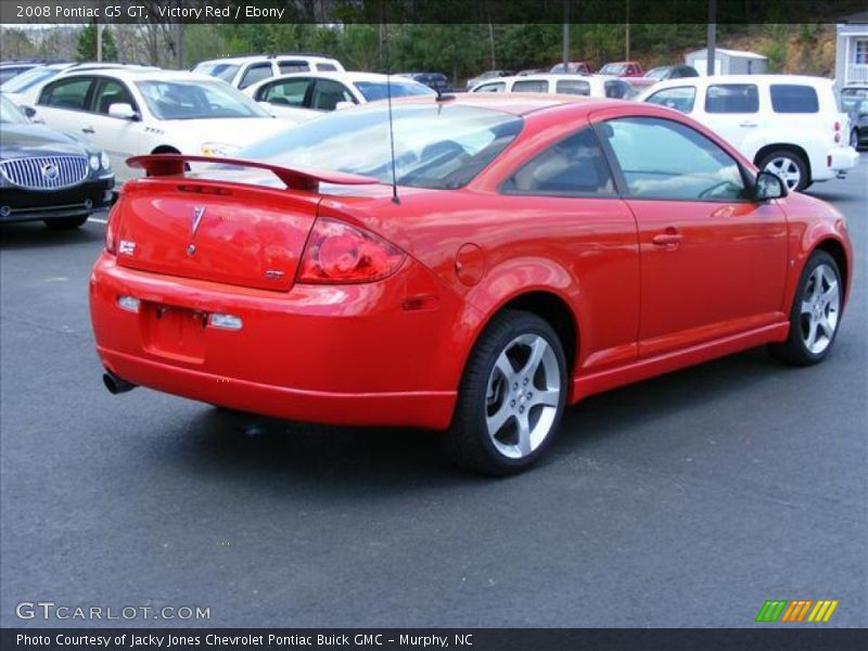 Victory Red / Ebony 2008 Pontiac G5 GT