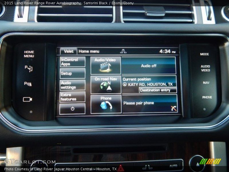 Santorini Black / Ebony/Ebony 2015 Land Rover Range Rover Autobiography