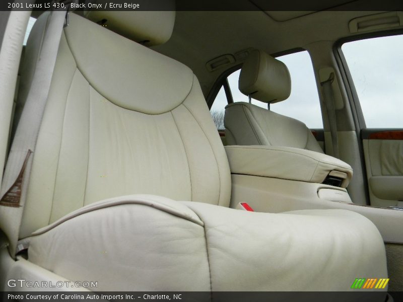 Black Onyx / Ecru Beige 2001 Lexus LS 430
