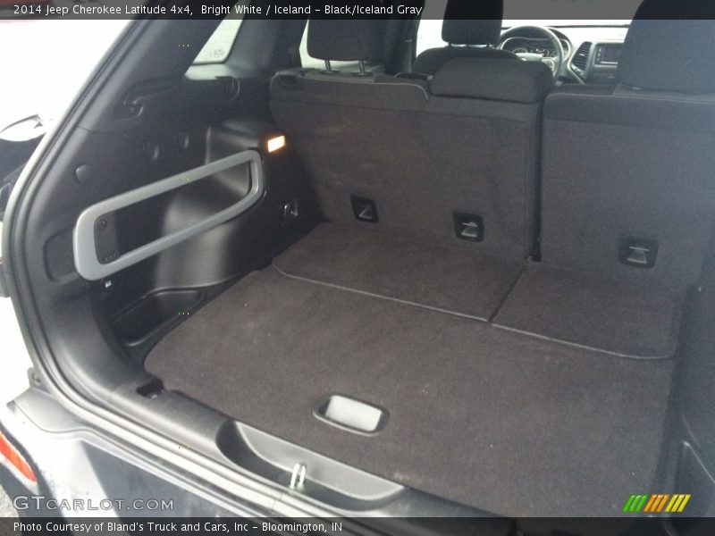 Bright White / Iceland - Black/Iceland Gray 2014 Jeep Cherokee Latitude 4x4