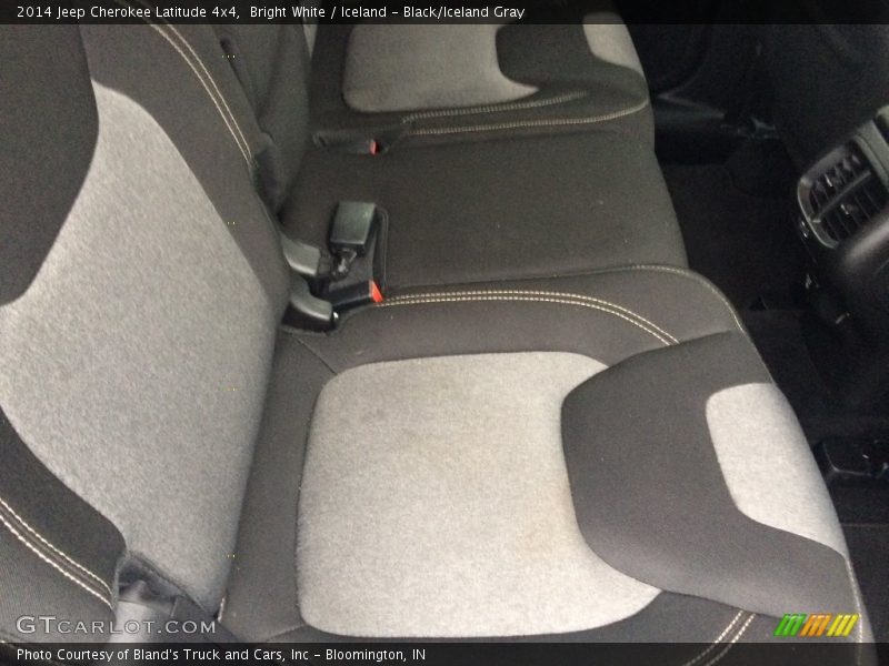 Bright White / Iceland - Black/Iceland Gray 2014 Jeep Cherokee Latitude 4x4