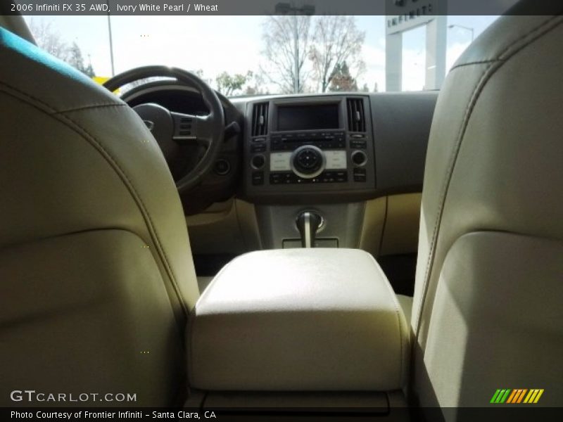 Ivory White Pearl / Wheat 2006 Infiniti FX 35 AWD