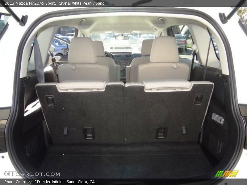 Crystal White Pearl / Sand 2013 Mazda MAZDA5 Sport