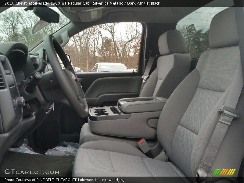 Silver Ice Metallic / Dark Ash/Jet Black 2016 Chevrolet Silverado 1500 WT Regular Cab