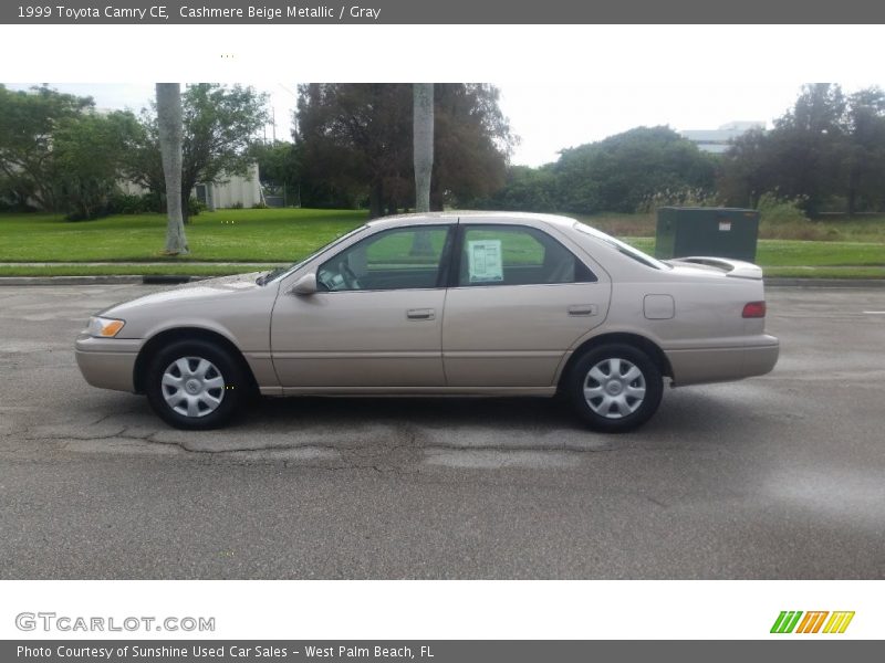 Cashmere Beige Metallic / Gray 1999 Toyota Camry CE