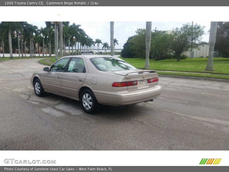 Cashmere Beige Metallic / Gray 1999 Toyota Camry CE