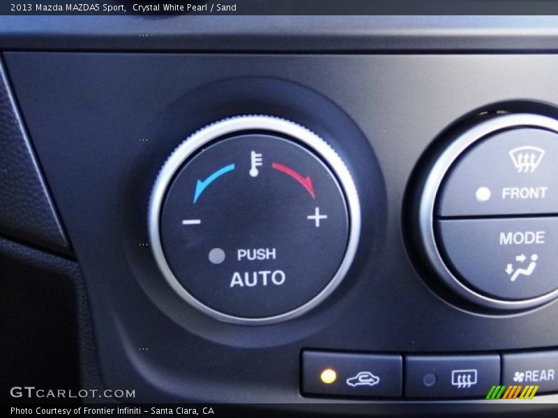 Crystal White Pearl / Sand 2013 Mazda MAZDA5 Sport