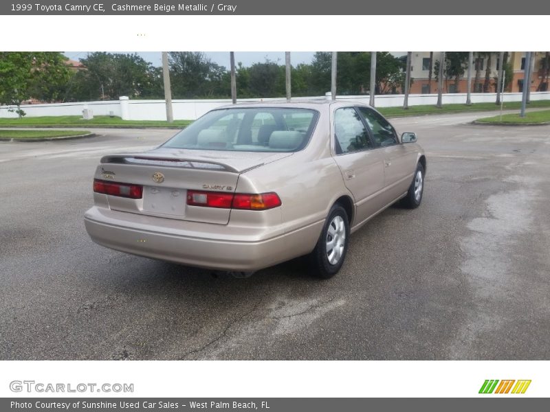 Cashmere Beige Metallic / Gray 1999 Toyota Camry CE