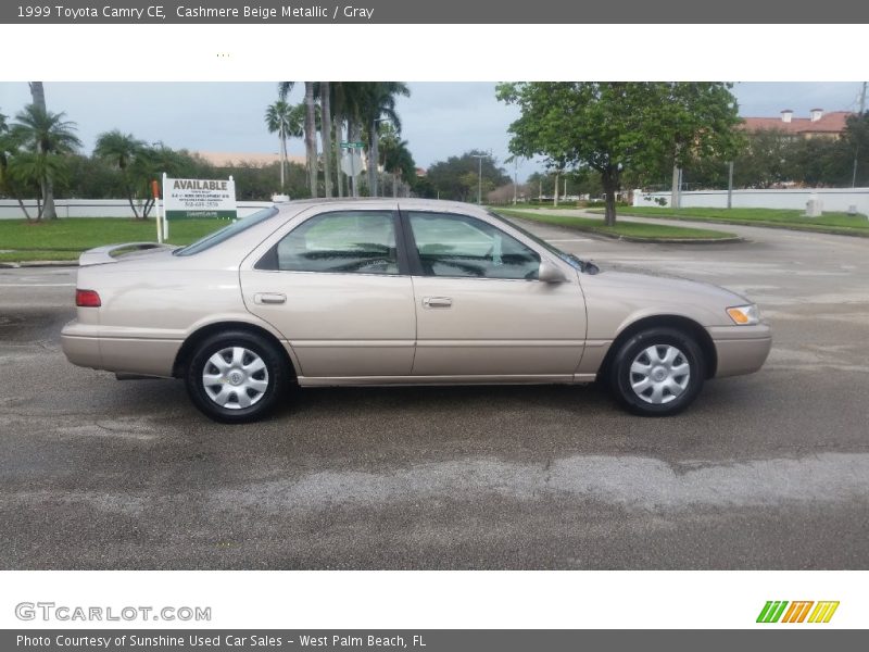 Cashmere Beige Metallic / Gray 1999 Toyota Camry CE