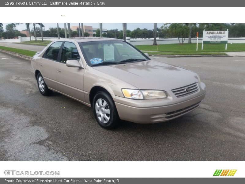 Cashmere Beige Metallic / Gray 1999 Toyota Camry CE