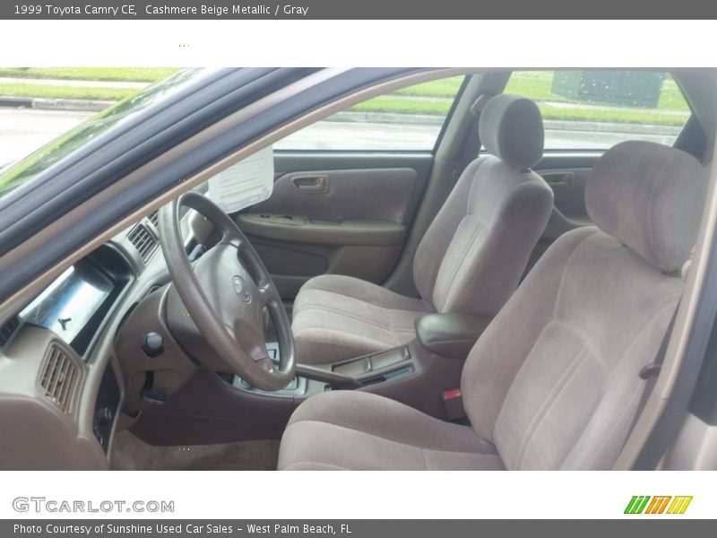 Cashmere Beige Metallic / Gray 1999 Toyota Camry CE