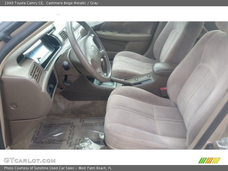 Cashmere Beige Metallic / Gray 1999 Toyota Camry CE