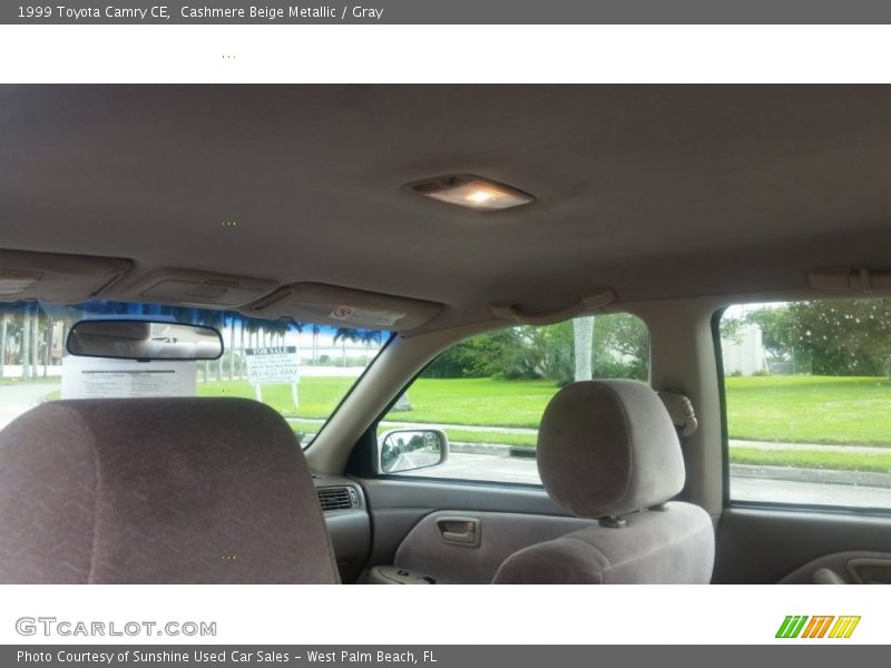 Cashmere Beige Metallic / Gray 1999 Toyota Camry CE