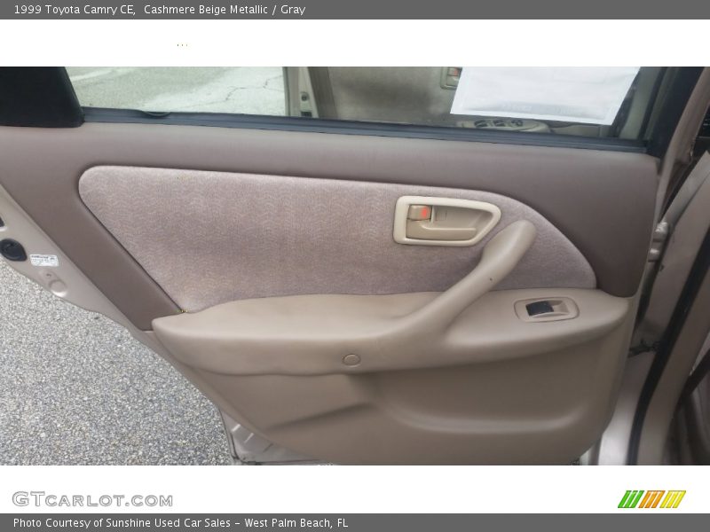 Cashmere Beige Metallic / Gray 1999 Toyota Camry CE