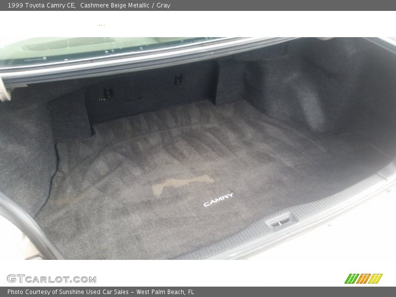 Cashmere Beige Metallic / Gray 1999 Toyota Camry CE