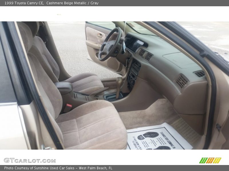Cashmere Beige Metallic / Gray 1999 Toyota Camry CE