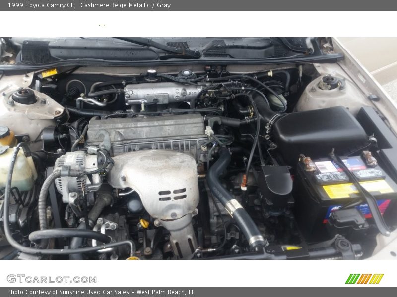 Cashmere Beige Metallic / Gray 1999 Toyota Camry CE