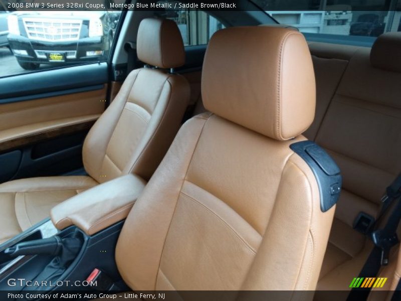 Montego Blue Metallic / Saddle Brown/Black 2008 BMW 3 Series 328xi Coupe