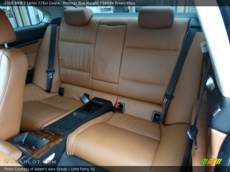 Rear Seat of 2008 3 Series 328xi Coupe