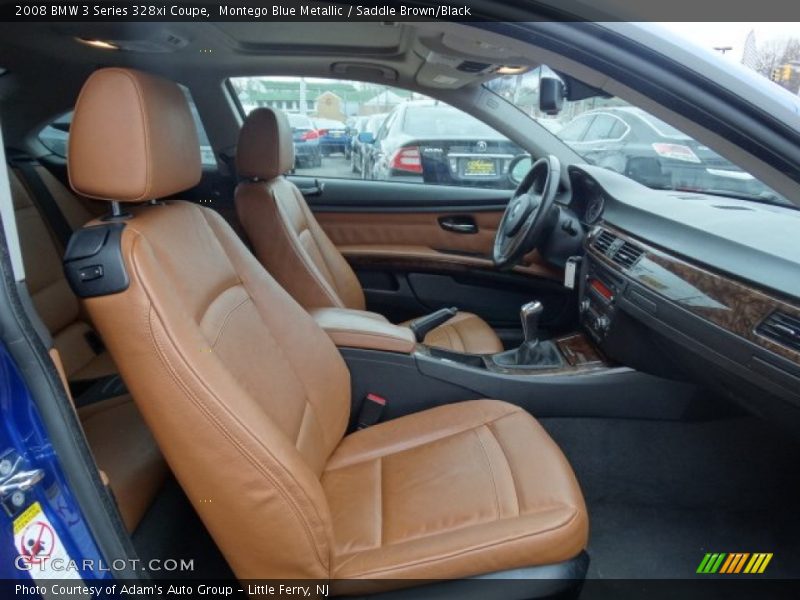  2008 3 Series 328xi Coupe Saddle Brown/Black Interior