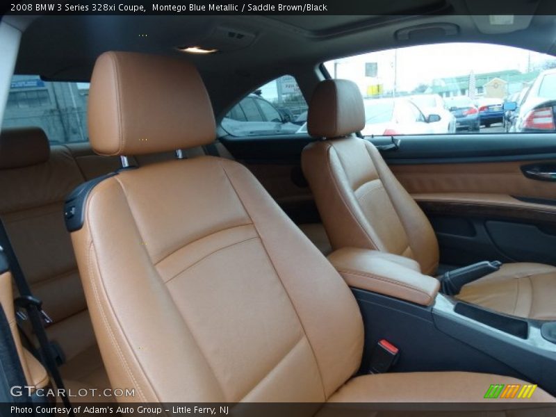 Montego Blue Metallic / Saddle Brown/Black 2008 BMW 3 Series 328xi Coupe