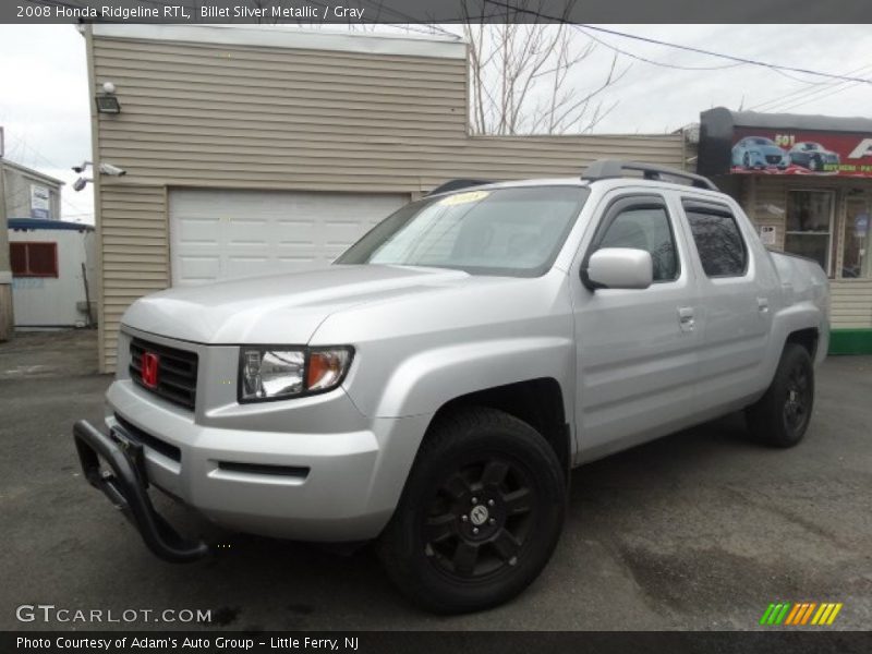 Billet Silver Metallic / Gray 2008 Honda Ridgeline RTL
