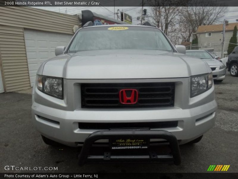 Billet Silver Metallic / Gray 2008 Honda Ridgeline RTL