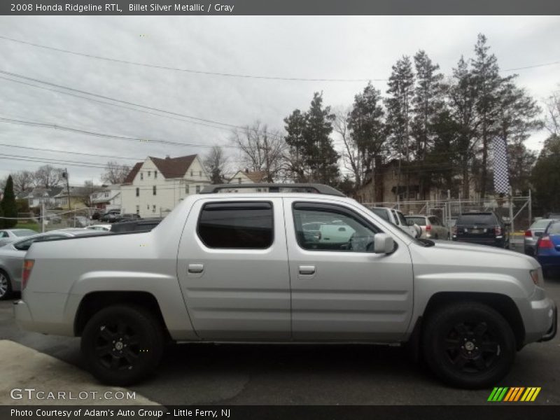 Billet Silver Metallic / Gray 2008 Honda Ridgeline RTL