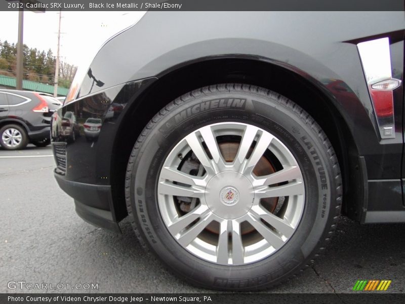 Black Ice Metallic / Shale/Ebony 2012 Cadillac SRX Luxury