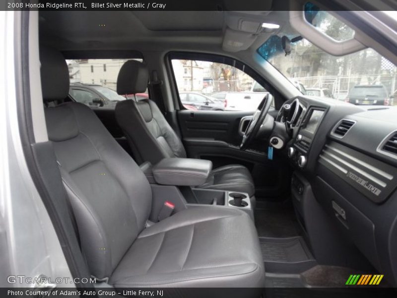 Billet Silver Metallic / Gray 2008 Honda Ridgeline RTL