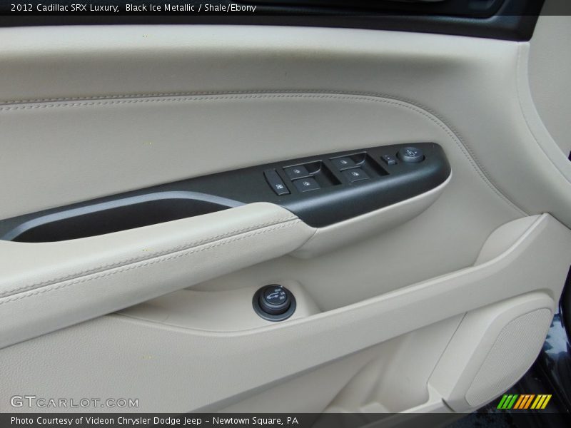 Black Ice Metallic / Shale/Ebony 2012 Cadillac SRX Luxury
