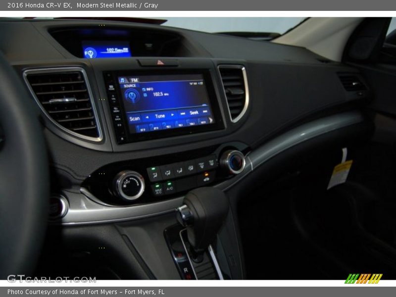 Modern Steel Metallic / Gray 2016 Honda CR-V EX
