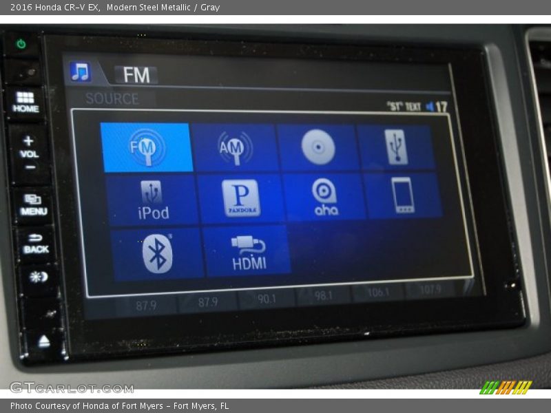 Modern Steel Metallic / Gray 2016 Honda CR-V EX
