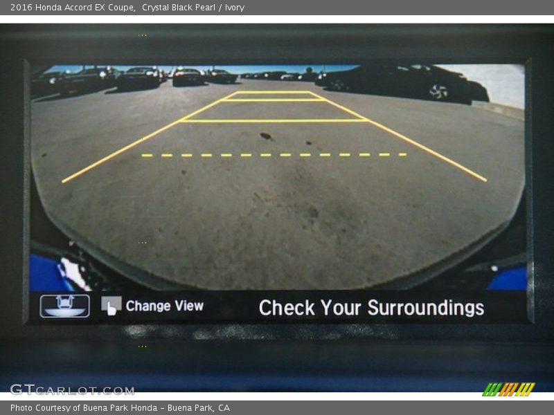 Crystal Black Pearl / Ivory 2016 Honda Accord EX Coupe