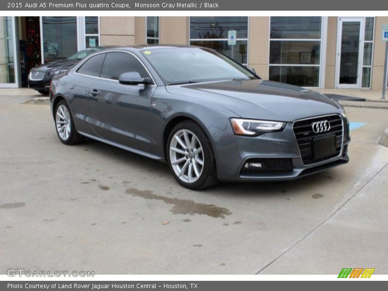 Monsoon Gray Metallic / Black 2015 Audi A5 Premium Plus quattro Coupe