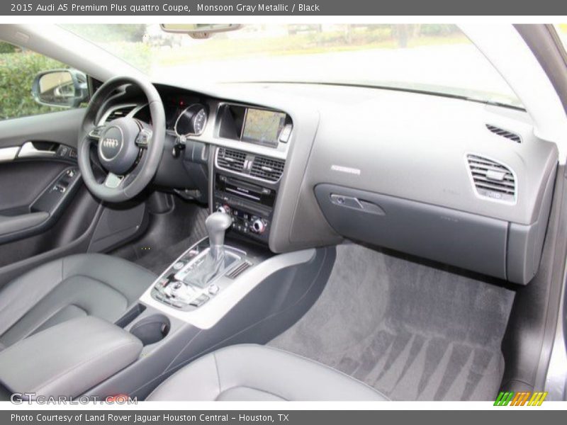 Monsoon Gray Metallic / Black 2015 Audi A5 Premium Plus quattro Coupe