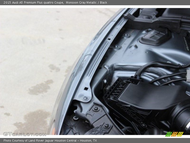 Monsoon Gray Metallic / Black 2015 Audi A5 Premium Plus quattro Coupe