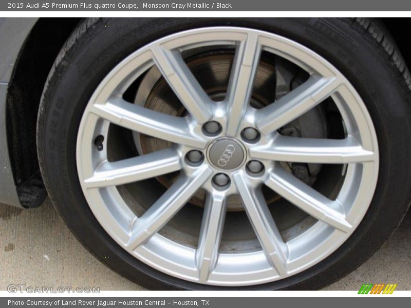 Monsoon Gray Metallic / Black 2015 Audi A5 Premium Plus quattro Coupe