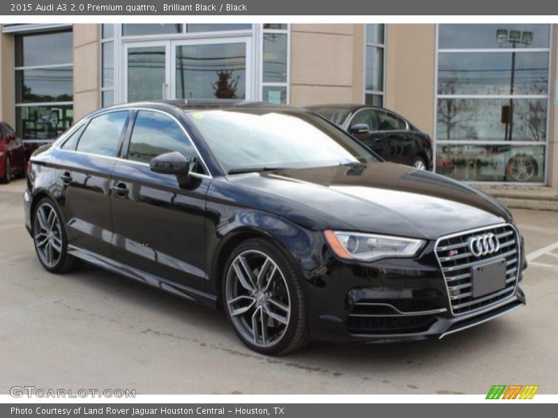 Brilliant Black / Black 2015 Audi A3 2.0 Premium quattro