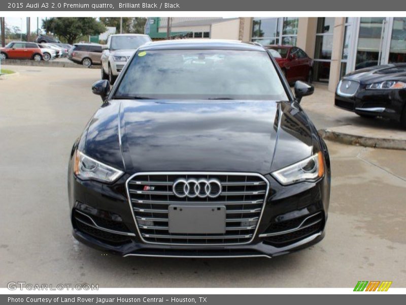 Brilliant Black / Black 2015 Audi A3 2.0 Premium quattro