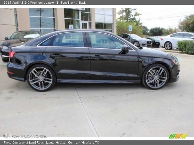 Brilliant Black / Black 2015 Audi A3 2.0 Premium quattro