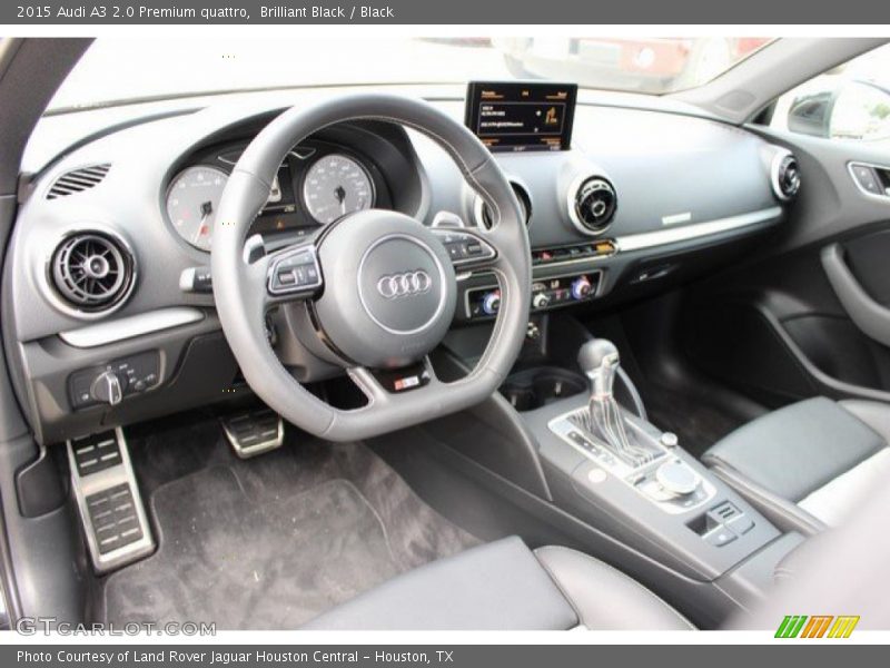 Brilliant Black / Black 2015 Audi A3 2.0 Premium quattro