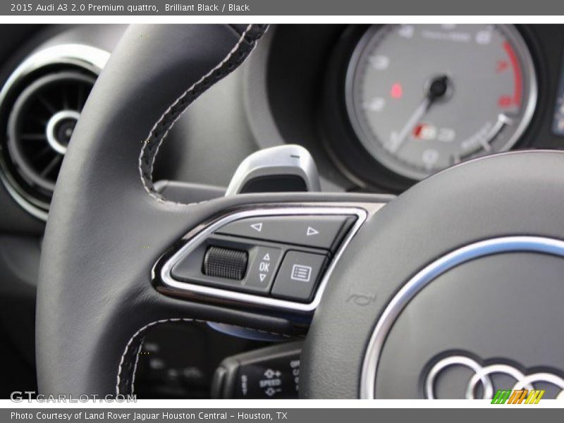Brilliant Black / Black 2015 Audi A3 2.0 Premium quattro